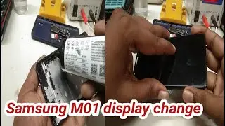 samsung M01 core display replacement