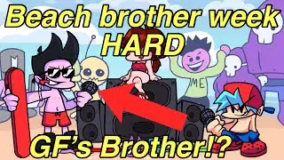 Friday Night Funkin’ Beach Brother Mod Full Week HARD (FNF Mod 60 fps)