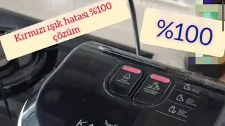 Karaca kahve Makinesi kırmızı ışık hatası kesin çözüm (tüm kahve makinelerinde geçerlidir)