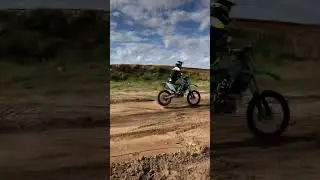 Moto Sand Surfing!! 🏄‍♂️ (With Some Gooning 🤪) #moto #motocross #kx250f