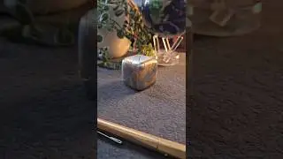 Can you solve this satisfying metal cube puzzle?!! #puzzle #puzzles #brainteaser #amazing