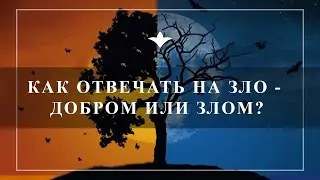 Как отвечать на зло добром или злом?