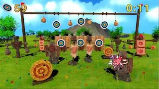Shooting gallery Target game