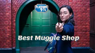 Harry Potter Shop at Platform 9 3/4 in Kings Cross Station #Kingscross #harrypotter