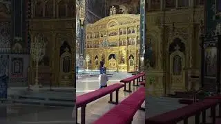 Evening Prayer in Romanian Ortodox Cathedral
