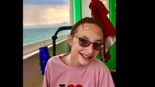 Beach vacation using a wheelchair!