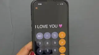 🤯 iPhone calculator trick - How to make a secret message appear on your iphone calculator