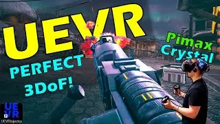 Outer Worlds VR - the best SPACE ADVENTURE RPG | 3DOF aiming via UEVR | Pimax Crystal clearest UI!