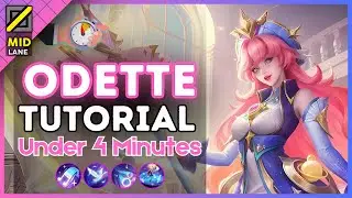 4-Minute Odette Tutorial in the Mid Lane || (MLBB S38) 2025