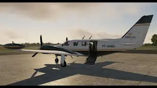 [X-Plane] Piper Cheyenne | Abelha Táxi Aéreo | [SJCY] - [SWPY] - [SBRD] | IVAO ON | Parte 1
