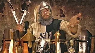 🛡️ASMR🛡️Medieval Helmet Fitting (whilst under siege)