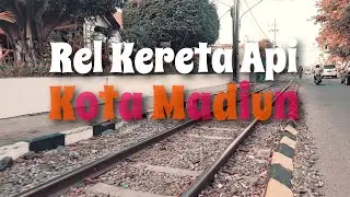 Video Aesthetic Kota 30 Detik Mentahan | Cinematic Video | Jalur Kereta Dalam Kota Madiun
