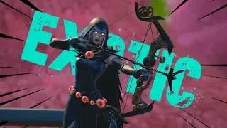 The EXOTIC BOW in Fortnite