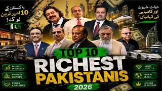 Top 10 Richest Pakistanis in 2026 💰🇵🇰 | Pakistan’s Billionaires & Luxury Lifestyle