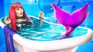 Вампир и Русалка в реальной жизни! Моя девушка - русалка! Как стать русалкой!
