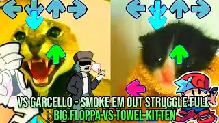 Garcello-BUT BIG Floppa and Towel Kitten Sing it! Friday Night Funkin' Animation All Songs