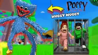 Survive Huggy Wuggy Poppy Playtime | Hinabol Kami | Roblox Tagalog