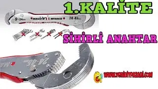 KANCA ANAHTAR ( Akıllı pense anahtar )  ayarlanabilir sihirli  Evrensel anahtar 9 - 45mm ev El aleti