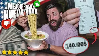 Eating the most expensive and highest-rated ramen in New York City 🍜 *Is it worth paying so much?...