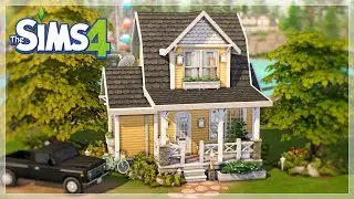 TINY GRANDMA COTTAGE 🌼 | The Sims 4 Speedbuild | No CC