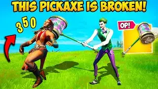 FORTNITE *ACCIDENTALLY* BROKE THIS PICKAXE!! - Funny Fails and WTF Moments! 