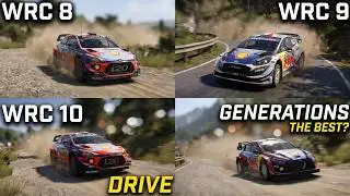 Which WRC Game Is Best? WRC 8, WRC 9, WRC 10 Or WRC Generations.