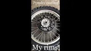 I Powder Coated my Rims at Home!!