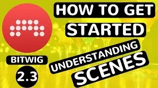 Bitwig Studio 2.3 -  How To Get Started - Understanding Scenes - feat. (djvicvapor)