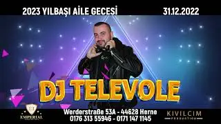 31.12.2022-2023 Emperial Eventhalle Herne ( Bilal Sonses - Alkan - DJ TELEVOLE ) Yilbasi Spot 2022