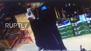 Владислав Росляков покупает патроны за несколько дней до нападения на колледж в Керчи