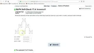 Building Java Programs Chapter 17 Self-Check 17.4 traversal1