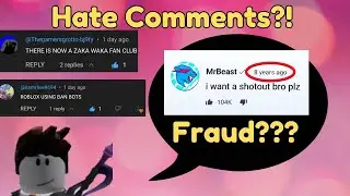 Roblox Youtuber Reads Your Comments