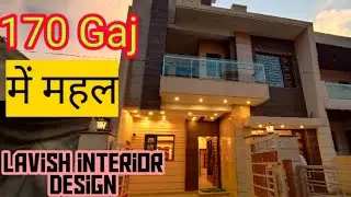 170 Gaj 5 Bedroom Brand New Duplex Villa|| Best Interior House Design || Independent House