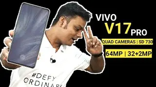 Vivo V17 Pro : 64MP & Dual Selfie | Vivo V17 Pro Specs, Features, India Launch & India Price |