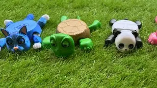 Unboxing Turtle coaster, panda coaster , cat coaster 