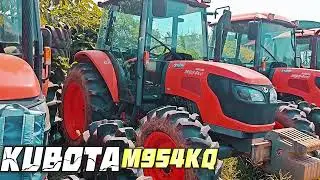 Used Farm Machinery Agricultural Tractors Kubota M954KQ Maquinaria Traktor Compact 4X4 Tractor
