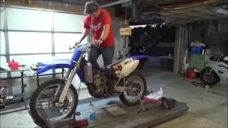 How to start yz250f (short version 2 min) cold and hot start. FULL 6 min version link below!