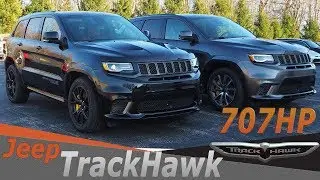 707HP Jeep Grand Cherokee TrackHawk video. Test drive 2018 Jeep Grand Cherokee Trackhawk 707HP.