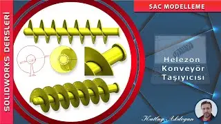 Designing a Screw Conveyor Auger in Solidworks