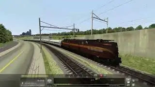 A BEAUTIFULLY RESTORED GG1 ON THE NEC  Train SIm 2022