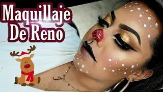 Maquillaje De Reno / Reindeer Makeup for Christmas / Merry Christmas