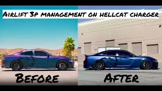 I PUT AIR SUSPENSION ON MY HELLCAT CHARGER!!!