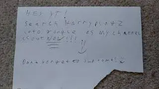 New channel is out now!!!! link to channel in desc!