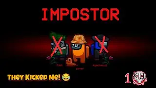 Won as Impostor with Just 1 Kill?! 🤯 They Kicked Me After! 😂 Among Us Impostor Win