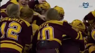 Minnesota vs. Wisconsin - 2018 WCHA Final Faceoff Championship Highlights