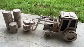 Farming Tractor - Simulated Engineering Construction Farming Machine