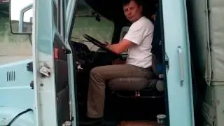 Уровень пола на пневмо сиденье.