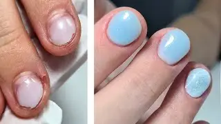 ❤ СГРЫЗЛА базу ❤ @BORN PRETTY ❤ ТРЕНДОВЫЙ дизайн ❤ ТЕКСТУРА КАМНЯ на КОРОТКИХ ногтях ❤