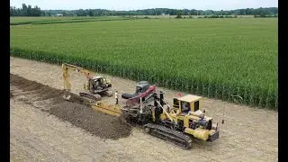 Field Drainage - Installing a Catch Basin and Main County Drain with CSI