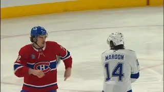 Arber Xhekaj Drops The Gloves With Pat Maroon